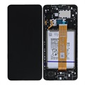 Samsung Galaxy A12 Display (Service paket) GH82-24709A - Svart