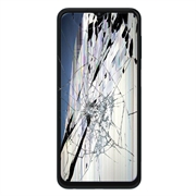 Samsung Galaxy A12 LCD-display & Pekskärm Reparation - Svart