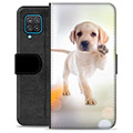 Samsung Galaxy A12 Premium Plånboksfodral - Hund
