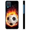 Samsung Galaxy A12 Skyddsskal - Fotbollsflamma
