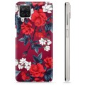 Samsung Galaxy A12 TPU-Skal - Vintage Blommor