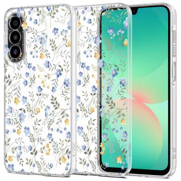 Samsung Galaxy A17 Tech-Protect FlexAir+ TPU-skal - Vårblommor