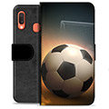 Samsung Galaxy A20e Premium Plånboksfodral - Fotboll