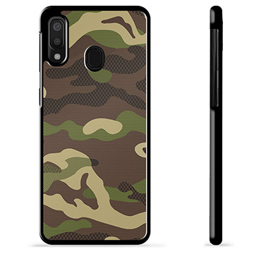 Samsung Galaxy A20e Skyddsskal - Kamouflage
