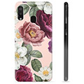 Samsung Galaxy A20e TPU-Skal - Romantiska Blommor