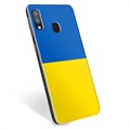 Samsung Galaxy A20e TPU-Skal Ukrainska Flaggan - Gul och ljusblå