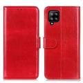 Samsung Galaxy A22 4G Plånboksfodral med Magnetstängning - Röd