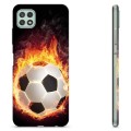 Samsung Galaxy A22 5G TPU-Skal - Fotbollsflamma