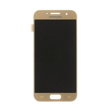 Samsung Galaxy A3 (2017) LCD Display - Guld