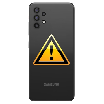 Samsung Galaxy A32 4G Bak Skal Reparation - Svart