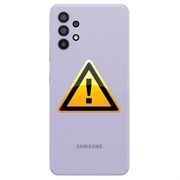 Samsung Galaxy A32 4G Bak Skal Reparation - Violett