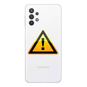Samsung Galaxy A32 5G Bak Skal Reparation - Vit