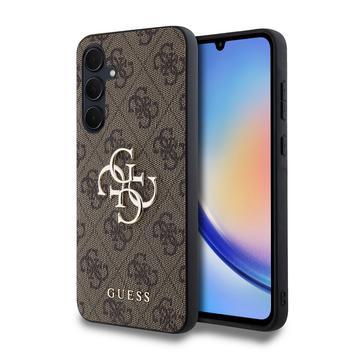 Samsung Galaxy A35 Guess 4G Big Metal Logo Hybrid Skal