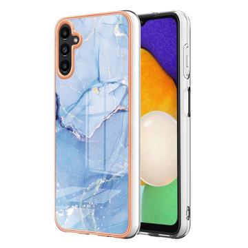 Samsung Galaxy A36 Marble Pattern Elektropläterat IMD TPU Skal