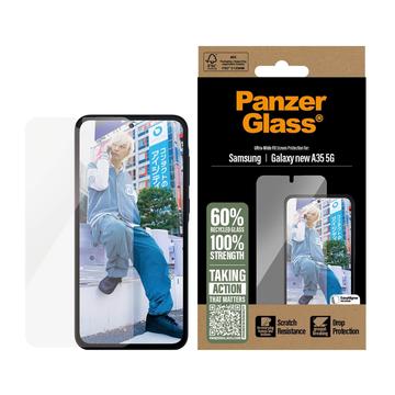 Samsung Galaxy A36 PanzerGlass Ultra-Wide Fit Skärmskydd - 9H