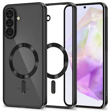 Samsung Galaxy A36 Tech-Protect MagFlex-Skal - MagSafe-kompatibelt - Klar / Svart