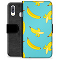 Samsung Galaxy A40 Premium Plånboksfodral - Bananer