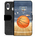 Samsung Galaxy A40 Premium Plånboksfodral - Basket