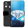 Samsung Galaxy A40 Premium Plånboksfodral - Diamant