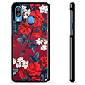 Samsung Galaxy A40 Skyddsskal - Vintage Blommor