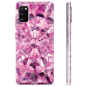 Samsung Galaxy A41 TPU-Skal - Rosa Kristall