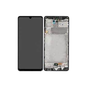 Samsung Galaxy A42 5G Fram Skal & LCD Display GH82-24375A - Svart