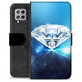 Samsung Galaxy A42 5G Premium Plånboksfodral - Diamant