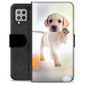 Samsung Galaxy A42 5G Premium Plånboksfodral - Hund