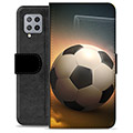 Samsung Galaxy A42 5G Premium Plånboksfodral - Fotboll
