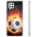 Samsung Galaxy A42 5G TPU-Skal - Fotbollsflamma