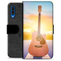 Samsung Galaxy A50 Premium Plånboksfodral - Gitarr