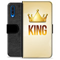 Samsung Galaxy A50 Premium Plånboksfodral - Kung