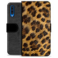 Samsung Galaxy A50 Premium Plånboksfodral - Leopard
