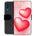 Samsung Galaxy A50 Premium Plånboksfodral - Kärlek