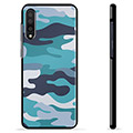 Samsung Galaxy A50 Skyddsskal - Blå Kamouflage