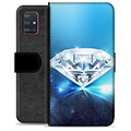 Samsung Galaxy A51 Premium Plånboksfodral - Diamant