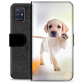Samsung Galaxy A51 Premium Plånboksfodral - Hund