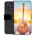 Samsung Galaxy A51 Premium Plånboksfodral - Gitarr