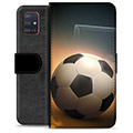 Samsung Galaxy A51 Premium Plånboksfodral - Fotboll