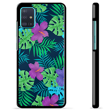 Samsung Galaxy A51 Skyddsskal - Tropiska Blommor