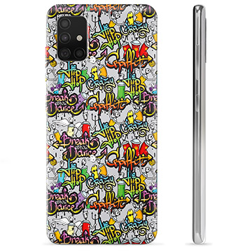 Samsung Galaxy A51 TPU-Skal - Graffiti