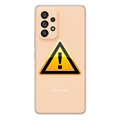 Samsung Galaxy A53 5G Bak Skal Reparation - Peach