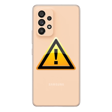Samsung Galaxy A53 5G Bak Skal Reparation - Peach