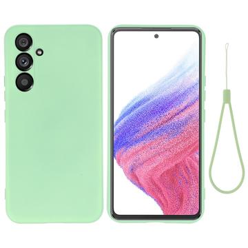 Samsung Galaxy A54 5G Liquid Silikonskal - Grön