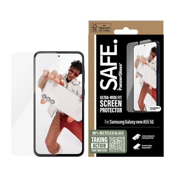 Samsung Galaxy A56 PanzerGlass Safe Ultra-Wide Fit skärmskydd av härdat glas - 9H - Klar