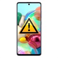 Samsung Galaxy A71 Volymknapp / Strömknapp Flexkabel Reparation