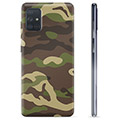 Samsung Galaxy A71 TPU-Skal - Kamouflage