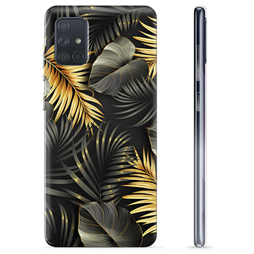 Samsung Galaxy A71 TPU-Skal - Gyllene Löv