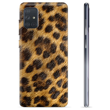 Samsung Galaxy A71 TPU-Skal - Leopard