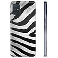 Samsung Galaxy A71 TPU-Skal - Zebra